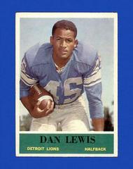 Dan Lewis #63 Football Cards 1964 Philadelphia Prices