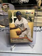 Jackie Robinson [Topaz] #61 Baseball Cards 2016 Topps Bunt Prices