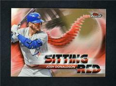 Josh Donaldson Baseball Cards 2018 Topps Finest Sitting Red Prices