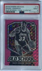 Magic Johnson [Pink Fluorescent] Basketball Cards 2019 Panini Mosaic Old School Prices