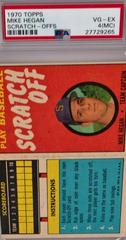 Mike Hegan Baseball Cards 1970 Topps Scratch Offs Prices