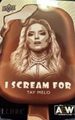 Tay Melo Wrestling Cards 2022 Upper Deck Allure AEW I Scream For Prices