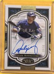 Alex Rodriguez Baseball Cards 2023 Topps Tier One Next Level Autographs Prices
