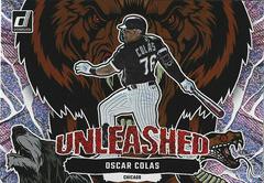 Oscar Colas [Rapture] #U11 Baseball Cards 2023 Panini Donruss Unleashed Prices