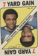 Gale Sayers #10 Football Cards 1971 Topps Game Cards Prices