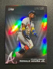 Ronald Acuna Jr. [Silver Glitter] Baseball Cards 2022 Topps X Steve Aoki Prices