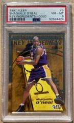 Shaquille O'Neal #9 Basketball Cards 1997 Fleer Key Ingredients Prices