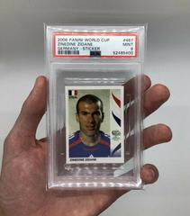 Zinedine Zidane Soccer Cards 2006 Panini World Cup Germany Sticker Prices