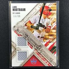Lars Nootbaar [Silver] Baseball Cards 2022 Panini Diamond Kings DK Materials Prices