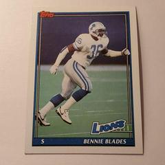 Bennie Blades #401 Football Cards 1991 Topps Prices