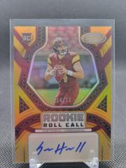 Sam Howell [Gold] #RCS-SH Football Cards 2022 Panini Certified Rookie Roll Call Signatures Prices