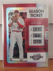 Shohei Ohtani #4 Baseball Cards 2022 Panini Chronicles Contenders Optic Prices