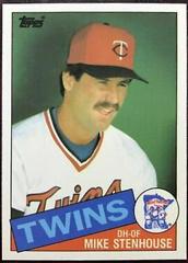 Mike Stenhouse Baseball Cards 1985 Topps Traded Tiffany Prices