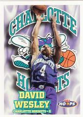 David Wesley #217 Basketball Cards 1997 Hoops Prices