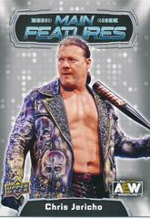 Chris Jericho [Silver] Wrestling Cards 2022 Upper Deck AEW Main Features Prices