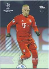 Franck Ribery [Black] #133 Soccer Cards 2015 Topps UEFA Champions League Showcase Prices