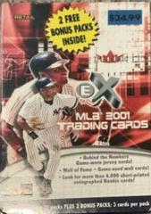 Blaster Box Baseball Cards 2001 Fleer EX Prices