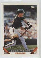Jack Voigt Baseball Cards 1993 Topps Traded Prices