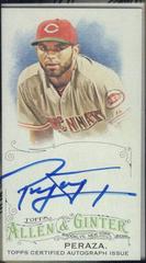 Jose Peraza [Black Frame] Baseball Cards 2016 Topps Allen & Ginter Framed Mini Autographs Prices