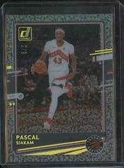 Pascal Siakam [Holo Gold] Basketball Cards 2020 Panini Clearly Donruss Prices