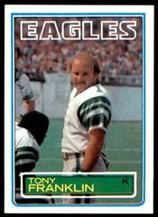 Tony Franklin Football Cards 1983 Topps Prices