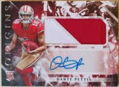 Dante Pettis Football Cards 2018 Panini Origins Rookie Autographs Prices