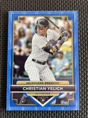 Christian Yelich [Blue] Baseball Cards 2023 Topps Flagship Collection Prices