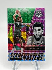 Jayson Tatum [Purple] #11 Basketball Cards 2022 Panini Mosaic Stare Masters Prices