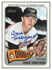 Dave Vineyard #DV Baseball Cards 2014 Topps Heritage Real One Autographs Prices