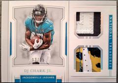 DJ Chark Jr. [Holo Silver] Football Cards 2018 National Treasures Rookie Dual Materials Prices