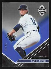 Daniel Espino [Blue] Baseball Cards 2023 Panini Chronicles Limited Prices