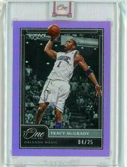 Tracy McGrady [Purple] #152 Basketball Cards 2020 Panini One and One Prices