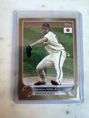 Aaron Nola [Gold] #165 Baseball Cards 2022 Topps Japan Edition Prices