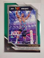 Bron Breakker [Green] #26 Wrestling Cards 2022 Panini NXT WWE 2021 Highlights Prices