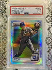 Bobby Witt Jr. [Sky Blue Foil] #BFE-25 Baseball Cards 2020 Bowman 1st Edition Prices