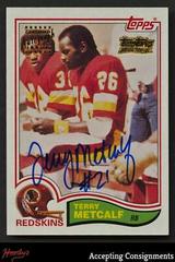 Terry Metcalf Football Cards 2001 Topps Team Legends Autograph Prices