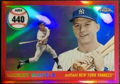 Mickey Mantle [Red Refractor] #MMSC55 Baseball Cards 2008 Topps Chrome Prices