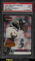 Ray Lewis [Double Intensity] Football Cards 1996 Pro Line II Intense Prices