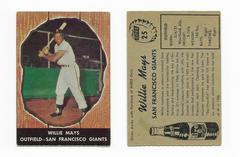 Willie Mays [No Tab] Baseball Cards 1958 Hires Root Beer Prices