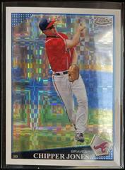 Chipper Jones [Xfractor] #135 Baseball Cards 2009 Topps Chrome Prices