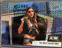 Dr. Britt Baker [Blue] #109 Wrestling Cards 2022 Upper Deck Allure AEW Prices