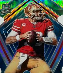 Jimmy Garoppolo [Blue Die Cut] #132 Football Cards 2020 Panini Spectra Prices
