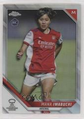 Mana Iwabuchi [Refractor] Soccer Cards 2021 Topps Chrome UEFA Women’s Champions League Prices