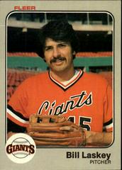 Bill Laskey #264 Baseball Cards 1983 Fleer Prices