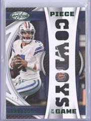 Dak Prescott [Green] #POG-16 Football Cards 2023 Panini Certified Piece of the Game Prices