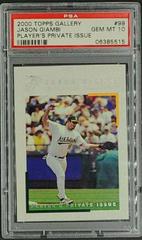 Jason Giambi [Player's Private Issue] #99 Baseball Cards 2000 Topps Gallery Prices