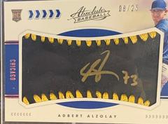 Adbert Alzolay [Material Signature Black Gold] #157 Baseball Cards 2020 Panini Absolute Prices