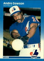 Andre Dawson #316 Baseball Cards 1987 Fleer Prices