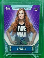 Becky Lynch [Purple] Wrestling Cards 2019 Topps WWE Women's Division Autographs Prices