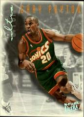 Gary Payton Basketball Cards 1996 Ultra Prices
